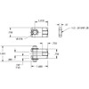 Numatics M Series M127006 Rod Clevis Dimensions