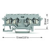280-606 WAGO 4-Conductor Through Terminal Block