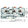2216-1301 WAGO TOPJOBS feedthrough terminal block with Push-buttons