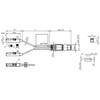 BMF00CA Balluff Cylinder Sensor for Different Slots w/ 2 Sensor Heads, Magnetic Field Sensor Dimensions BMF00CA Balluff Cylinder Sensor for Different Slots w/ 2 Sensor Heads, Magnetic Field Sensor Dimensions