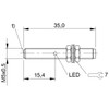 BES013A Balluff Inductive Proximity Switch/Sensor, for Flush Mounting, Cylindrical Miniature Version, M5x0.5 Style Housing Dimensions