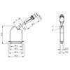 BNI006T Balluff IO-Link Valve Interface, Terminal Connector Dimensions
