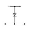 2002-2211/1000-411 WAGO Double-deck diode terminal block