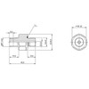 BAM01KT Balluff Adapter Dimensions