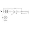 BCC00UC Balluff Single-Ended Cordset Dimensions