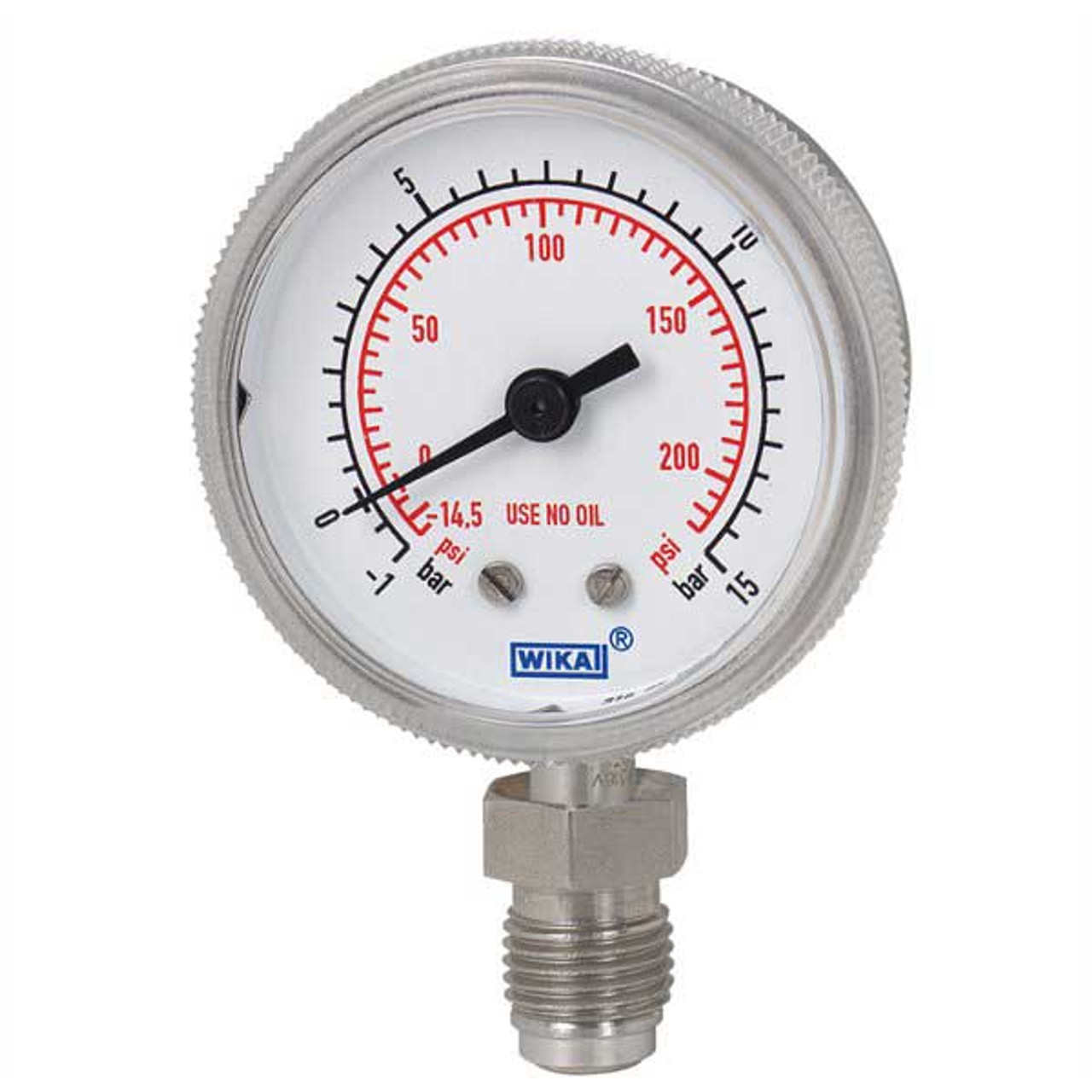 4277440 WIKA | 230.25 High Purity Pressure Gauge | Valin