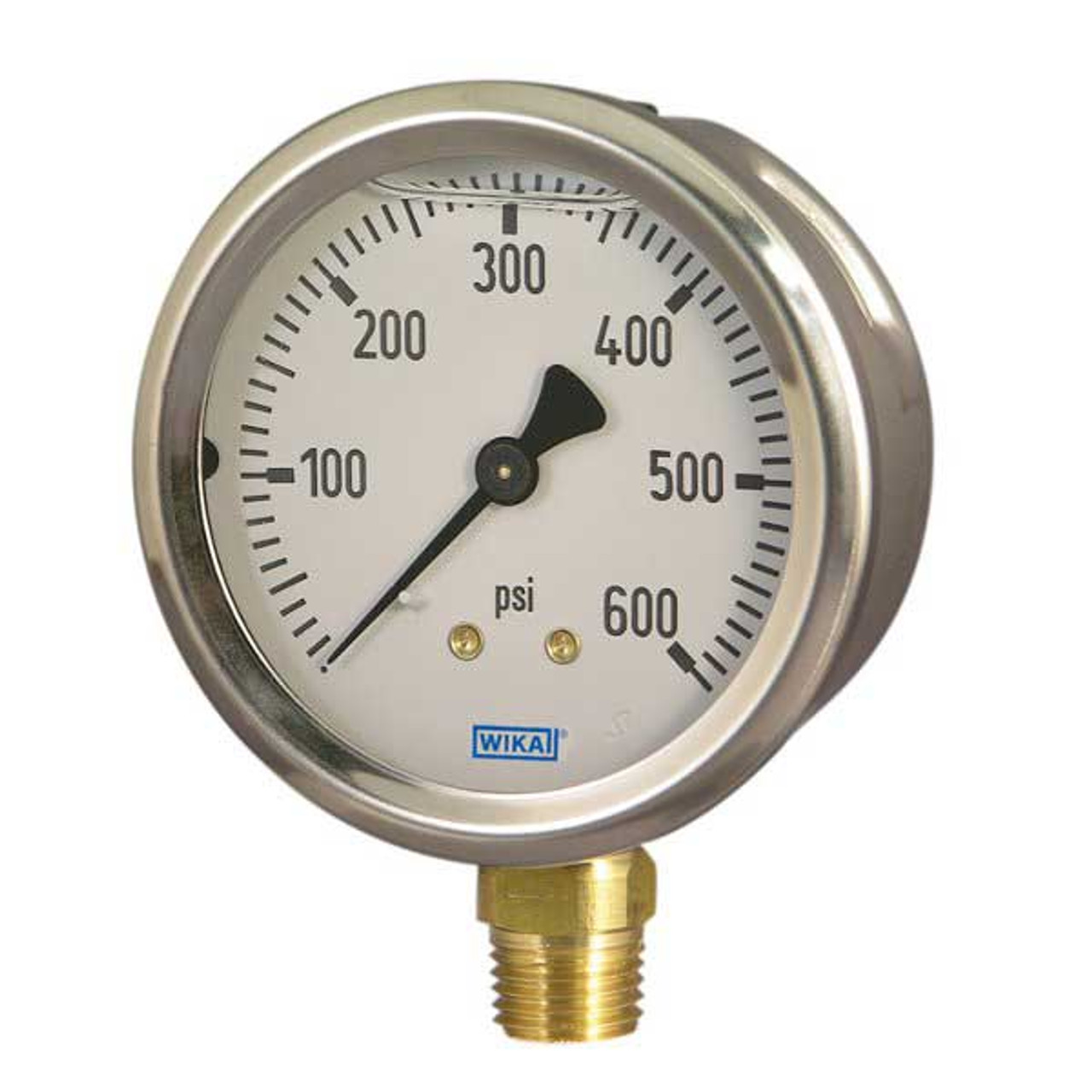 4271602 WIKA | 212.53 Stainless Steel Pressure Gauge | Valin