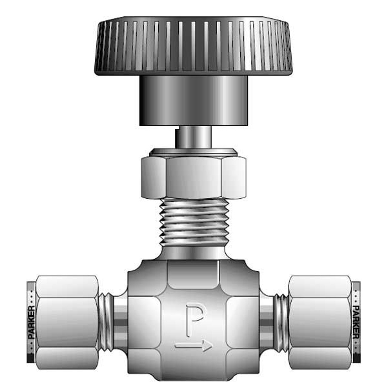 8Z-V8LR-SS Parker | V-Needle Valve | Valin