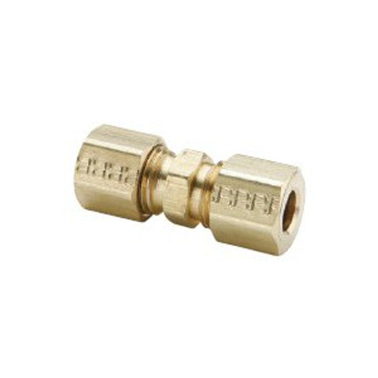 Parker 61C-4 Brass Compression Nut 1/4 Tube Lot of 2 NOP 