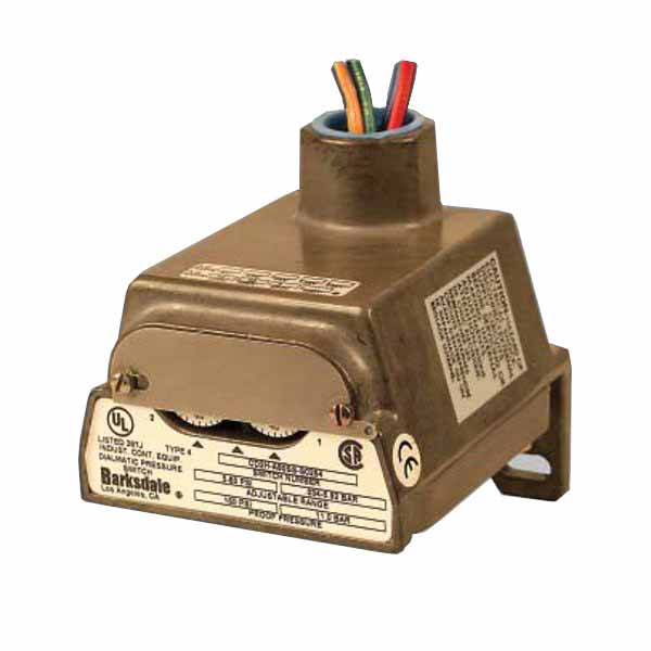 CD2H-H18SS Barksdale | Housed Diaphragm Pressure Switch | Valin