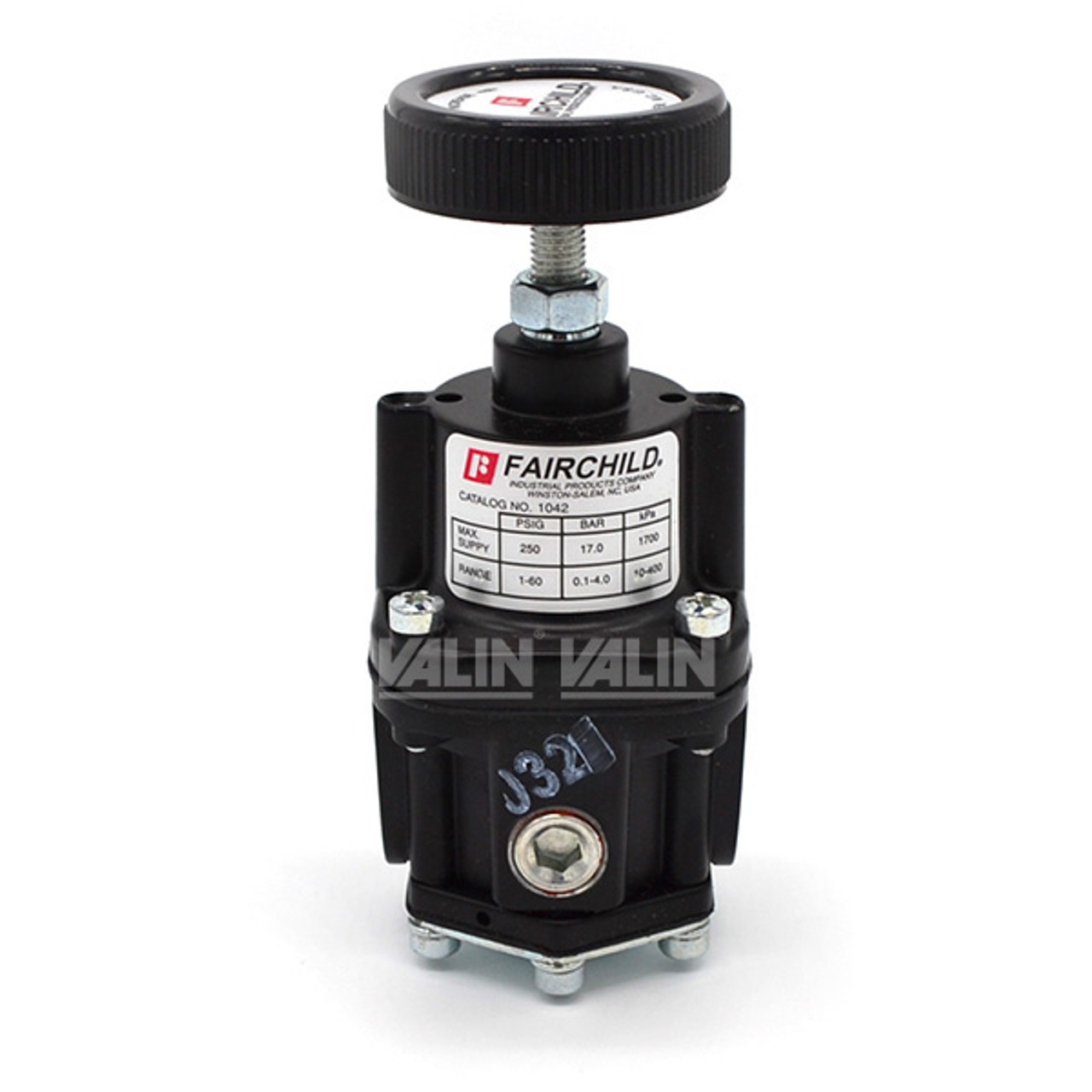 1042 Fairchild | 1000 Pressure Regulator w/Zero Bleed | Valin