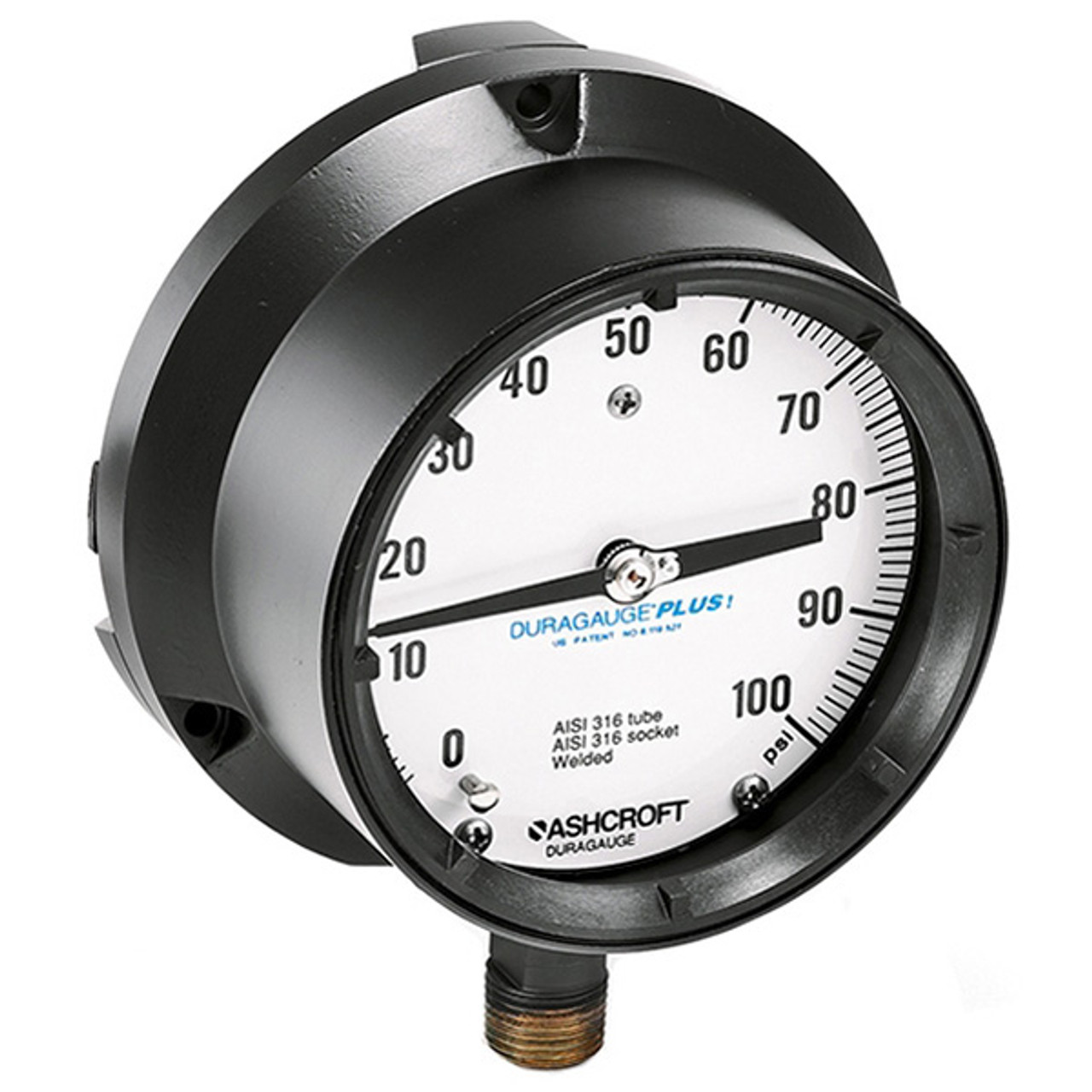 ★87MM★ Mmlg GOODTIME MELGE HFT ASH GREY 601379WWSH09L50000# Ashcroft | Pressure Gauge | Valin