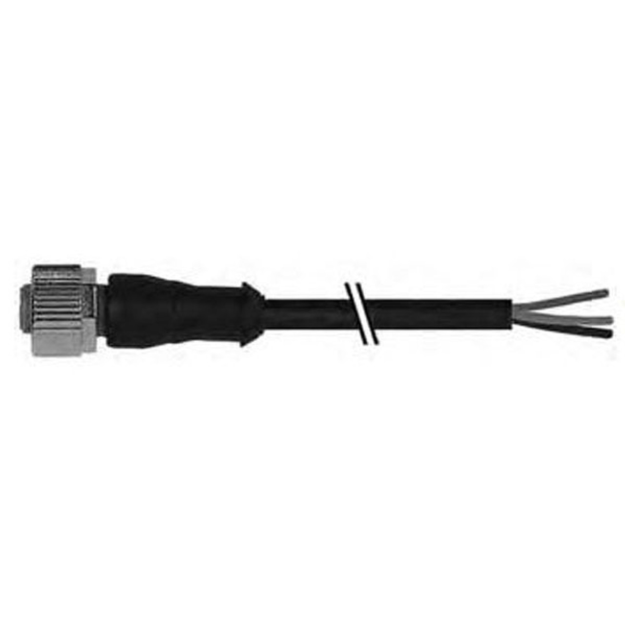 S08-3FVG-100 Contrinex | M8 Cable 3-Pole Straight PVC 10M | Valin