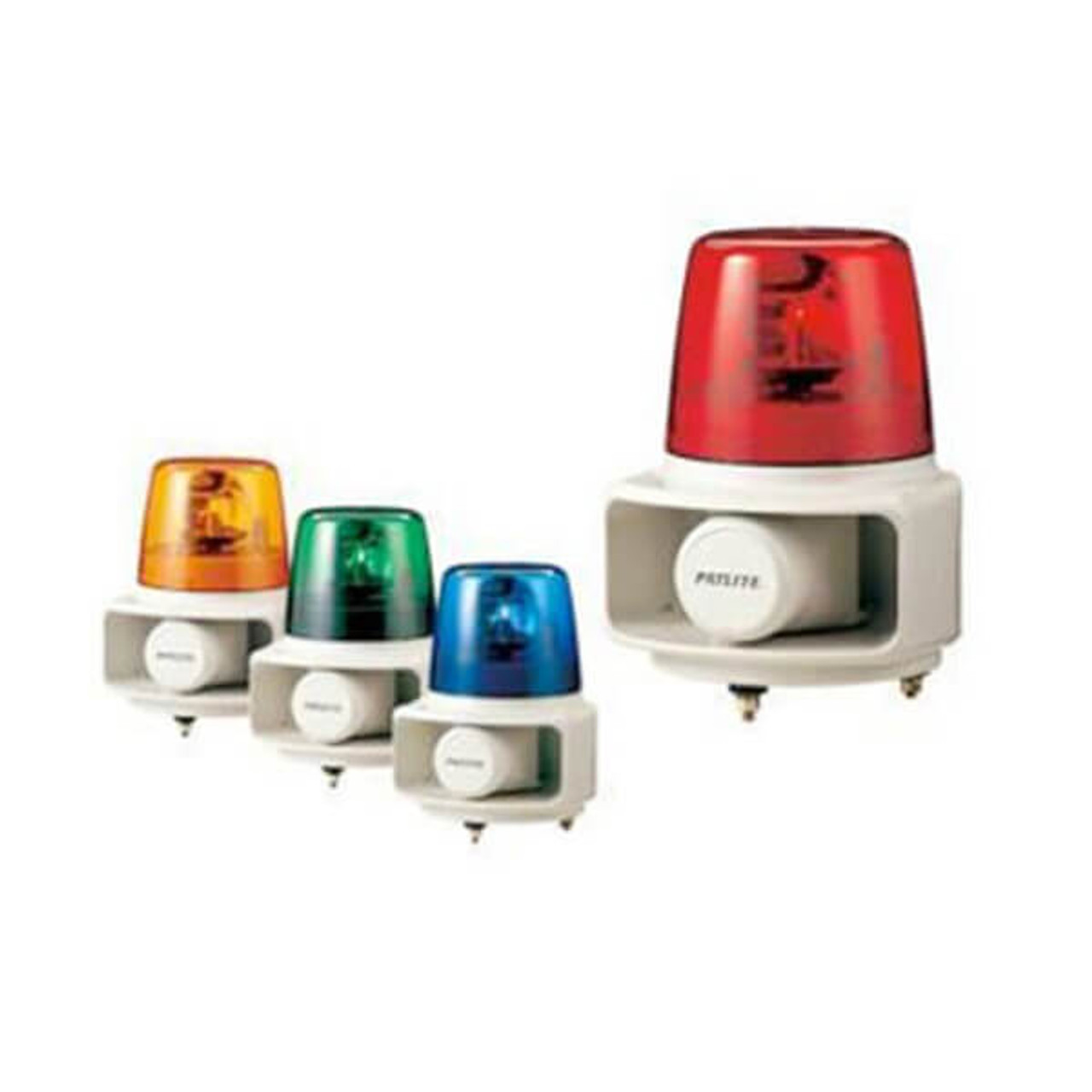 RT-120E-B+FC015 Patlite | RT Series Revolving Light u0026 Alarm | Valin