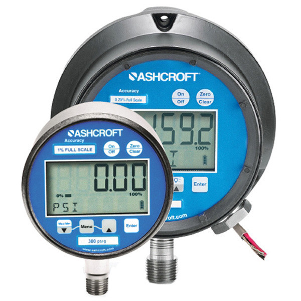 302074SD02L3000 Ashcroft Digital Pressure Gauge Valin