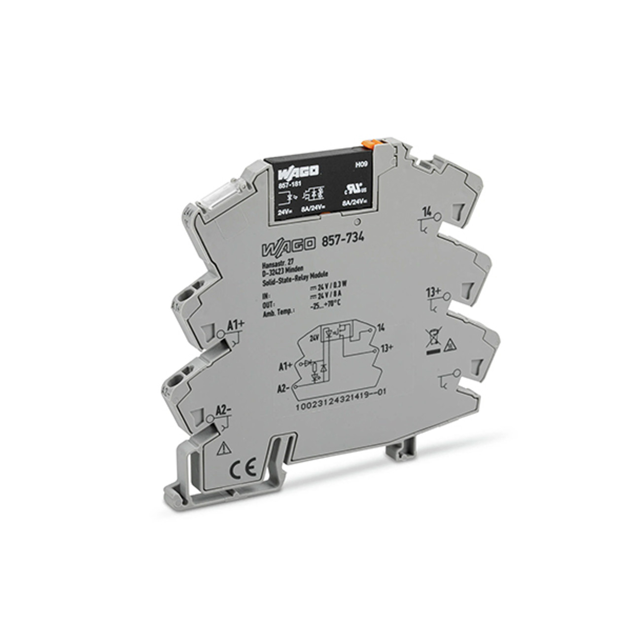 857-734 WAGO | Solid-State Relay Module | Valin