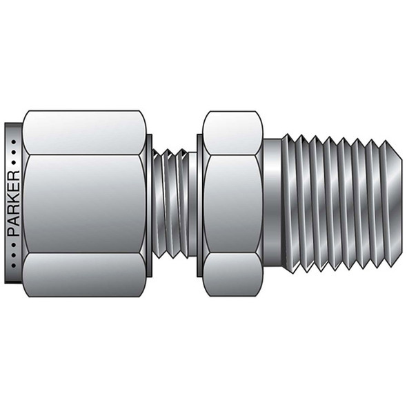 Parker M16MSC1/2N-316 Compression Fitting