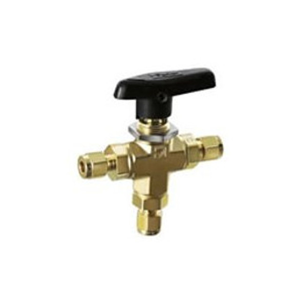 Parker CPI Three Way B-Series Ball Valve