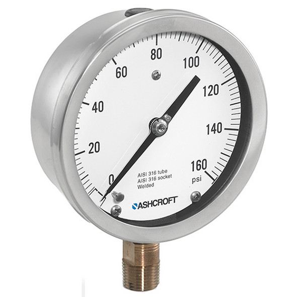 Ashcroft 1009 Industrial Pressure Gauge