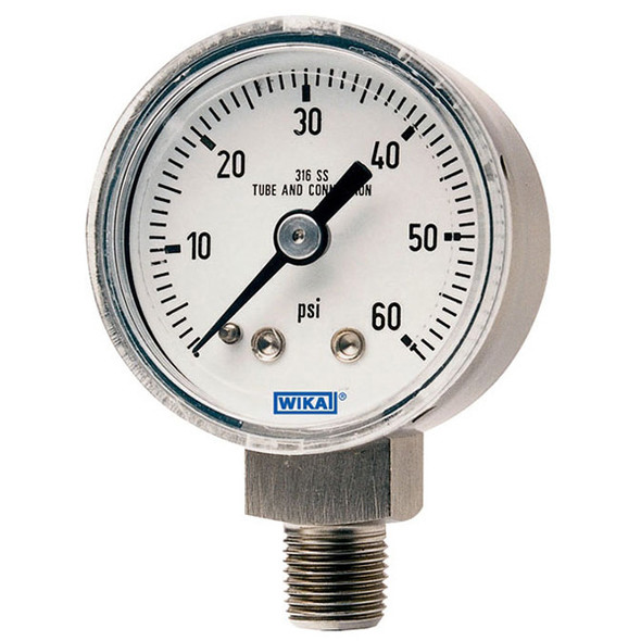 WIKA 50009711 Mechanical Pressure Gauge