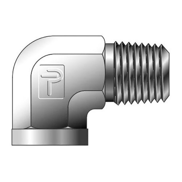 Parker 6-6 SE-SS-10K High Pressure Elbow Fitting