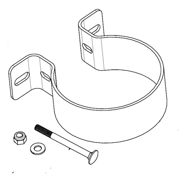 RK11-2005 Parker Racor Clamp Bracket