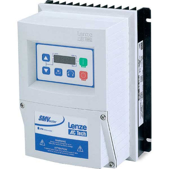 Lenze AC Tech ESV222N04TXC 400/480 VAC Nema 4X (IP65) Indoor 3 HP SMV VFD Drive Inverters