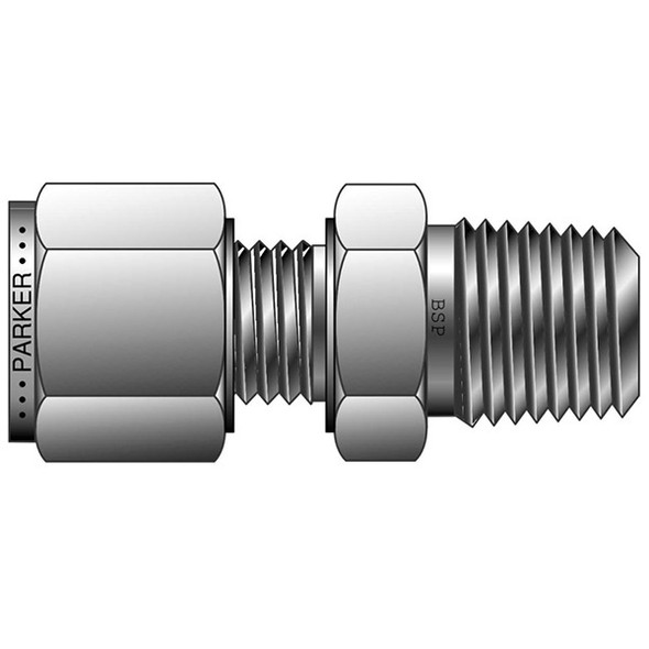 Parker FBZ 8-1/2K-SS Compression Fitting