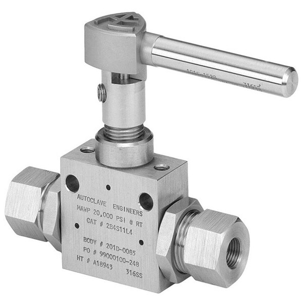 Parker 2B4S20M6 Ball Valve