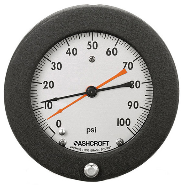 Ashcroft 1339A Duplex Pressure Gauge