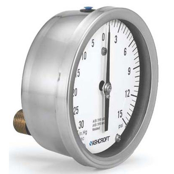 Ashcroft 1009 Industrial Pressure Gauge