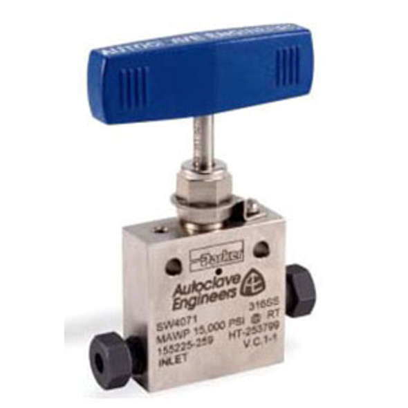 Parker SW4072-WO Needle Valve