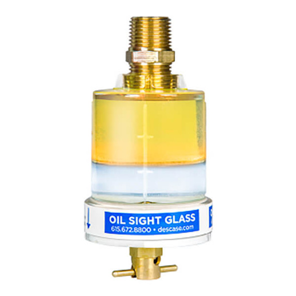Des-Case Oil Sight Glass
