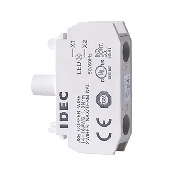 CW-EAQHR IDEC Corporation CW Series Flush Silhouette Switch, 22mm LED Module