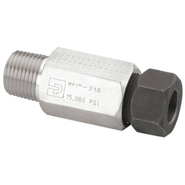 Parker 12-8 FBMP7-SS Medium Pressure Connector Fitting