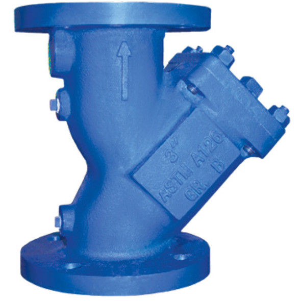 12.0 YS58-CI-20M Titan | Flat Faced Flanged-End Y-Strainer | Valin