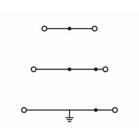 WAGO 280-547 Triple-Deck Terminal Block