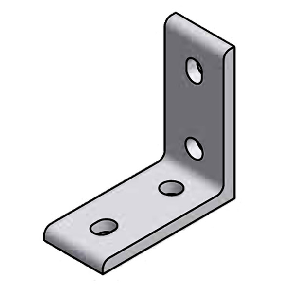 28-606 Parker IPS 40mm Angle Bracket, 4 Hole