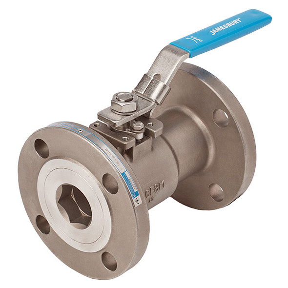 2 7150V-31-3600TTT2 Jamesbury Series 7000 Ball Valve, 2" Valve Size