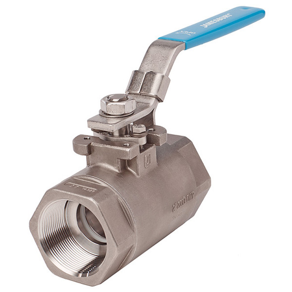 1-1/4 9FB-3600TTB Jamesbury Eliminator Ball Valve w/ Handle, 1-1/4" Valve Size