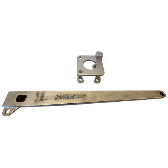 BHK-0070 Jamesbury Lever Handle & Bracket