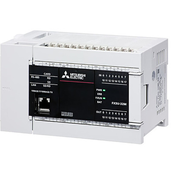 【mentaikofx2】MITSUBISHI 2022年製 FX5U-64MT/ES Mitsubishi Electric | w/ Built-in I/Os, 64 I/O