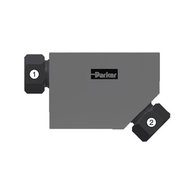 12-12 NBMP7-SS Parker ICD 45 Deg Union Elbow