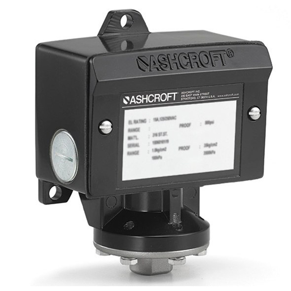 B424B100IW Ashcroft Model B4 Type 400 Pressure Switch
