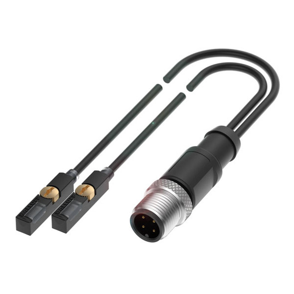 BMF00J5 Balluff Cylinder Sensor for Different Slots w/ 2 Sensor Heads, Magnetic Field Sensor