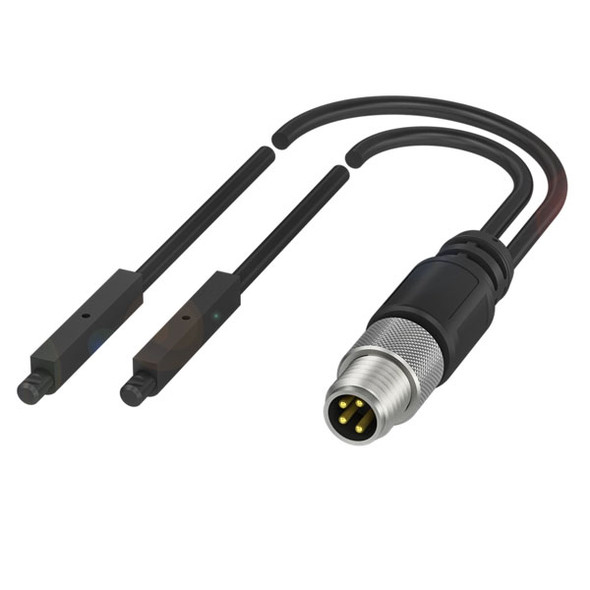 BMF004F Balluff Cylinder Sensor for Different Slots w/ 2 Sensor Heads, Magnetic Field Sensor BMF004F Balluff Cylinder Sensor for Different Slots w/ 2 Sensor Heads, Magnetic Field Sensor