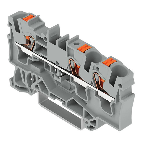 2204-1301 WAGO TOPJOBS feedthrough terminal block with Push-buttons