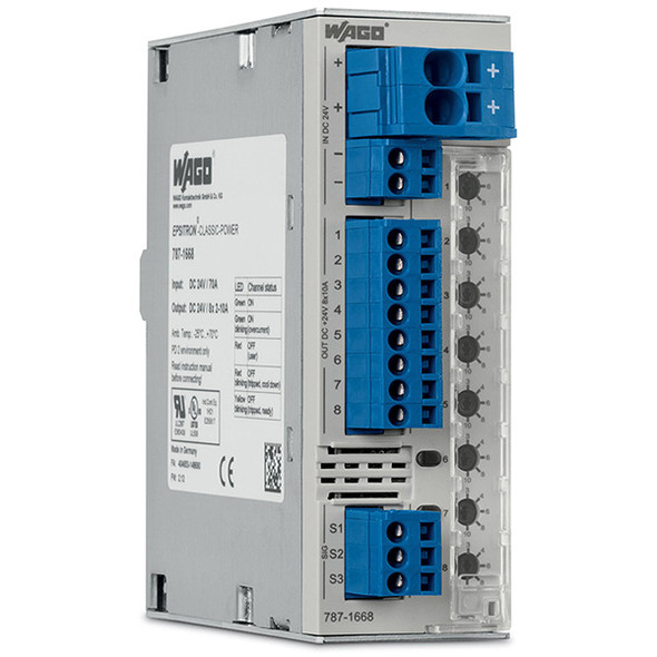 787-1668/000-250 WAGO Electronic circuit breaker