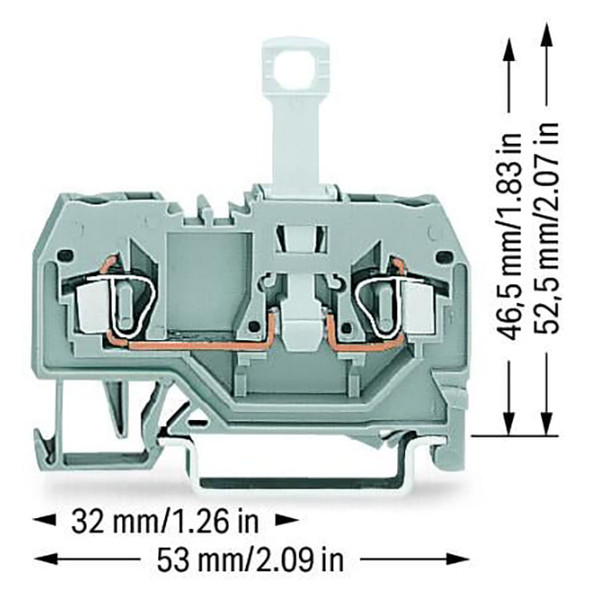 280-912 WAGO Disconnect terminal block