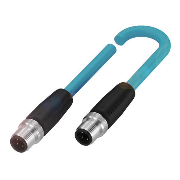 BCC0FC9 Balluff Double-Ended Cordset, Ethernet/Profinet Cable, CAT 5E